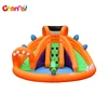 Cheap Home used nylon inflatable small kids pool water slide for yard