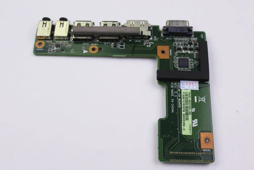 Free shipping , USB DC Power Jack board 60-NMDC1000 for ASUS K52 K52JR K52DR 52F K52F 52J
