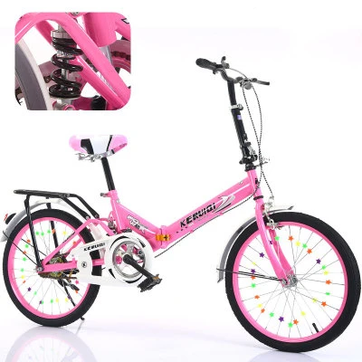 BL أعلى بيع 20 بوصة الملونة للطي الدراجة ، الأزياء للطي الدراجة دراجة مع قرص الفرامل ، الذكية للطي الدراجة دراجة