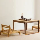 Bamboo Coffee Table Tatami Tea Table Chinese Style Wooden Tea Table Living Room Furniture