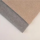 Custom made fashion polyester cotton knitted terry garment loose knit fabric