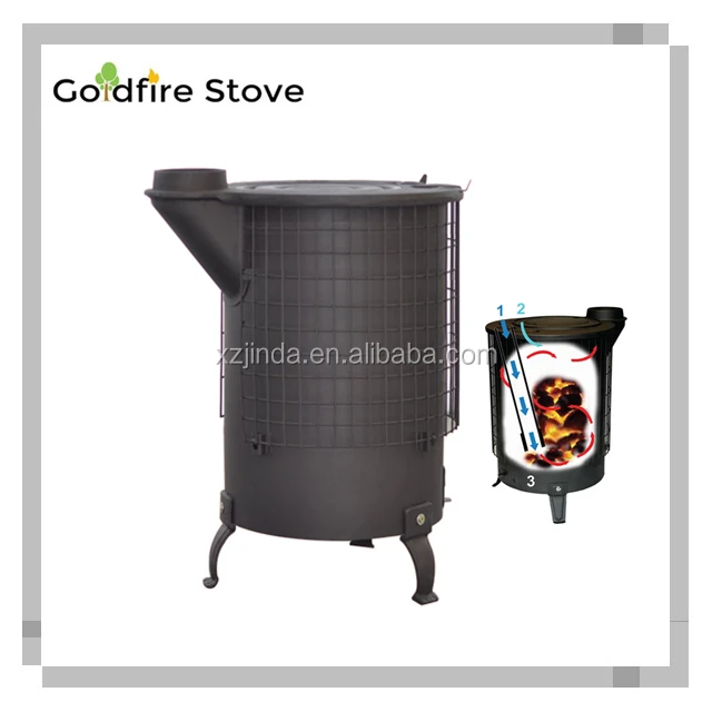 wholesale firewood stove baker round