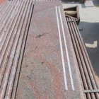 Multi colour red staircase stone modern stair,floor tile granite for staircase