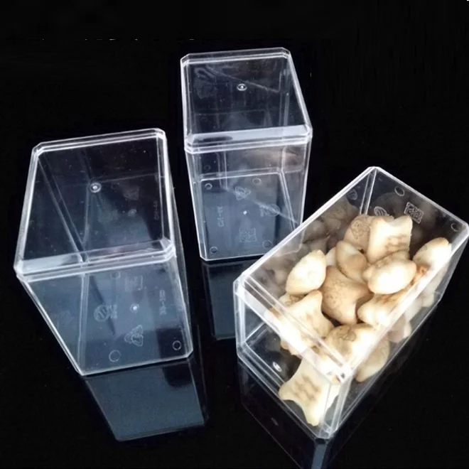 280ml 10oz Wholesale plastic Food storage clear square PS box with lid for Cookie candy packaging container
280ml 10oz Wholesale plastic Food storage clear square PS box with lid for Cookie candy packaging container