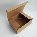 Custom order kraft corrugated carton packaging box