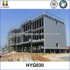 3 floors prefabricated steel structure hotel building plans