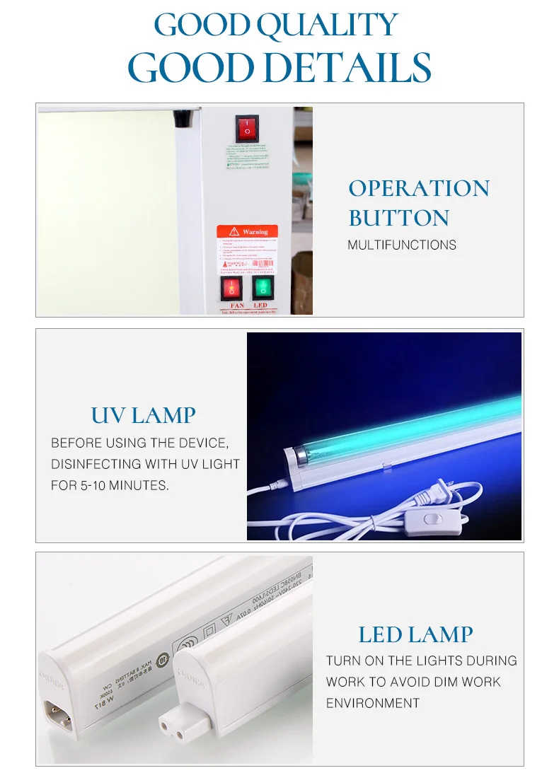 Laboratory Vertical Laboratory Clean Bench Steel Cultures Cabinet Laminar Flow Cabinet/