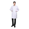 Cheap Stock Doctor Gown 65% Polyester 35% Cotton White Lab Coat