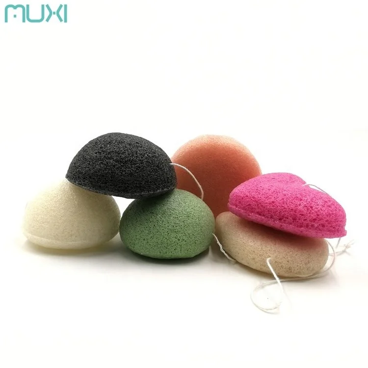 Half Ball Fast Delivery Natural Konjac Sponge For Facial Cleaning, White, black, green ,pink,yellow
Half Ball Fast Delivery Natural Konjac Sponge For Facial Cleaning, White, black, green ,pink,yellow
