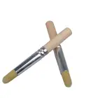 Cheap wholesale synthetic nylon hair art paint brushes for artist painting kids drawing wood handle