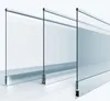 Invisible Hand Price Parapet Staircase Glass Railing Design