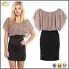 OEM wholesale Womens Elegant Business Pencil Skirt Loose Blouse Shirt Bodycon pictures office dress for ladies