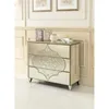 Professional high quality dressing mirrored corner chest of drawers