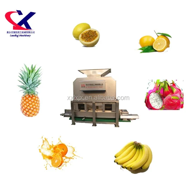 banana peeling equipment fruit jam processing line 3th banana