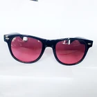 Oem Uv400 Fashionable Sunglasses Gradient Lens Custom Plastic Promotional Sunglasses