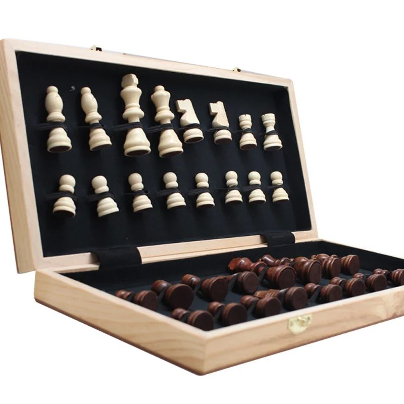 Wooden chess game,2 player chess game, adult player wooden chess game, As pictures or customized
Wooden chess game,2 player chess game, adult player wooden chess game, As pictures or customized