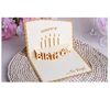 Anniversary 3D Greeting Card amazon hot selling Crafts for wholesale