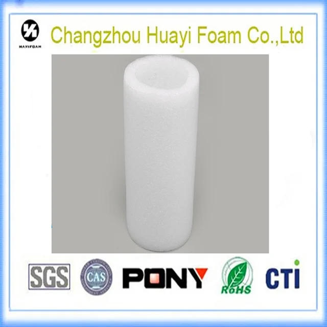 fireproof flexible protective epe foam tube padding