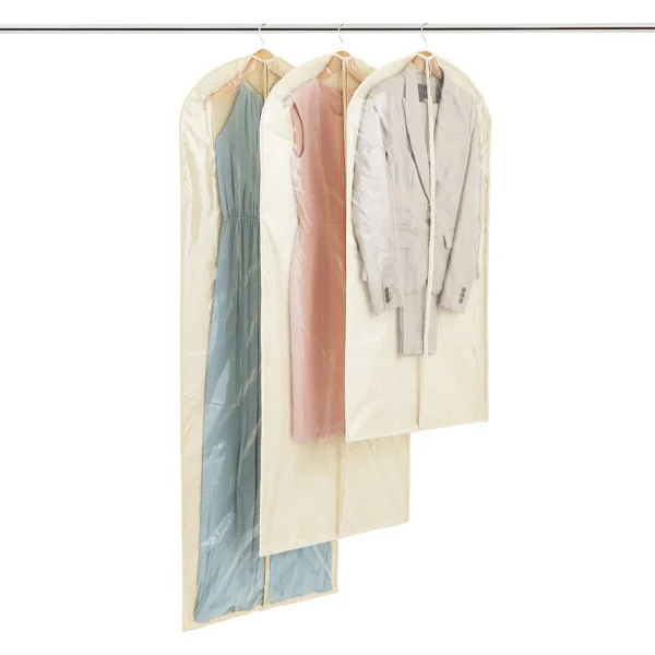 Hanging 100 Polyester Cloth Fabric Garment Bag Luggage Wholesale Suit Garment Bags, View