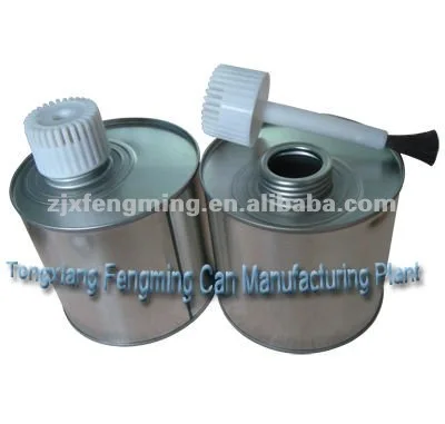 tin cans to pack PVC/UPVC/CPVC solvent cement