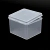 Clear Polypropylene Mini Storage box with Hinged Lid