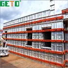 Fast construction time wall panel mould machine building structural materials