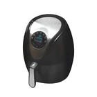 Home appliances touch screen air fryer digital xl capacity black air fryer for fried chicken