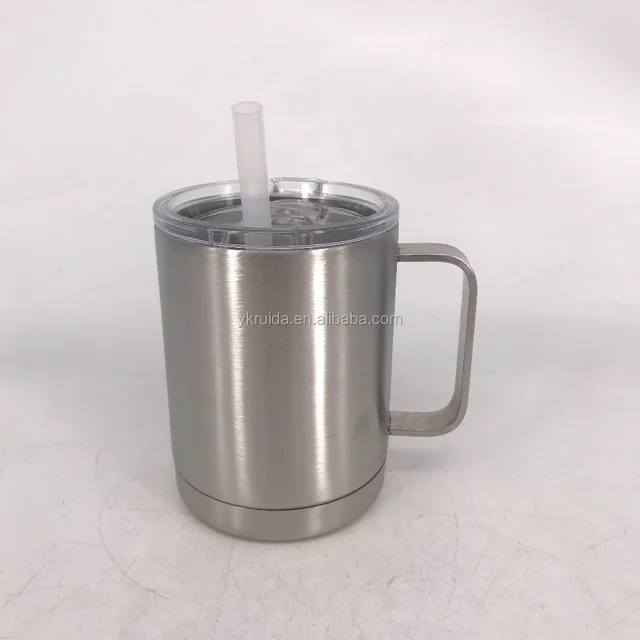 10oz lowball stainless steel instulated vacuum coffee mug with