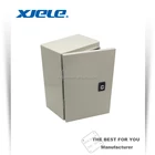 outdoor equipment enclosure RAL7032 or RAL7035 metal lock box wall mount used for electrical industry