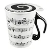 innovative ceramic coffee mug,custom musical tea cup, logo mug music