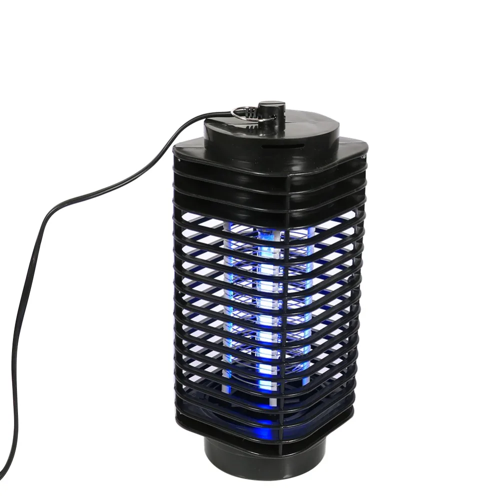 

Electric Photocatalyst Mosquito Pest Moth Wasp Killer Insect LED Bug Zapper Fly Lamp Trap Wasp Pest US/EU Plug Trap Lamp, Black