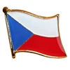 Czech Republic flag lapel pin badge