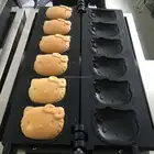 hello cat waffle maker,special waffle making machine for sale with digital timer