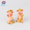 New Cute pig Furnishing articles with crown for home decoration