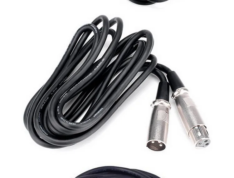 TOP quality XLR Male to Male Audio Line Mixer Microphone Cable DMX Signal Cable - ANKUX.COM