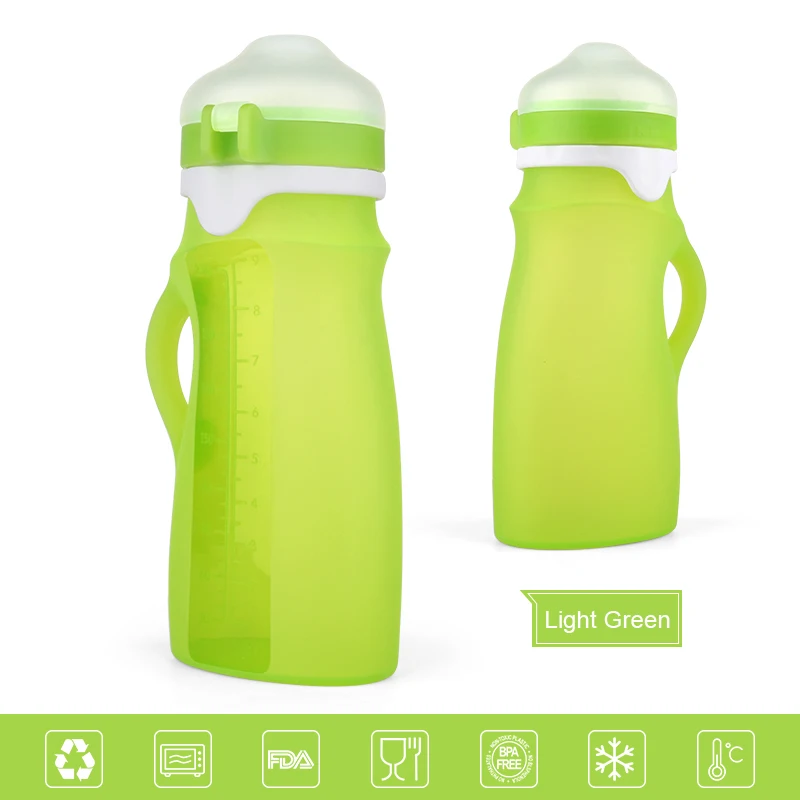 bpa free silicone soft stainless steel baby bottles wholesale