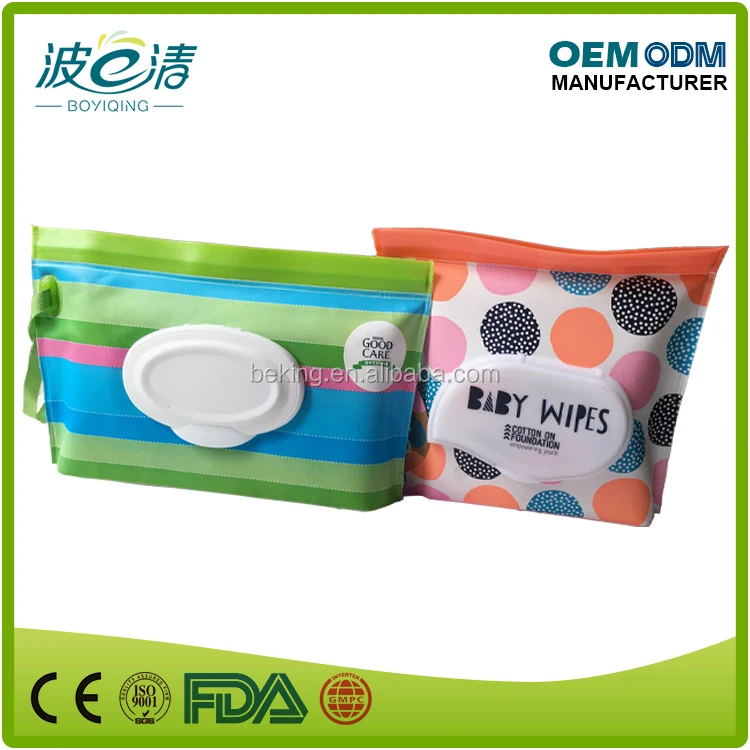 80pcs baby wet wipes pouch