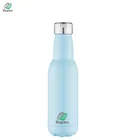 Eco-Friendly Bottle As 500ml Single Wall Stainless Steel Vacuum Bottle with Cola Bottle Shaped Design