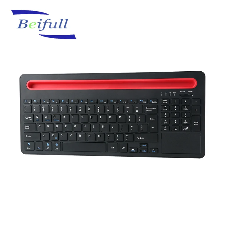 High ahead wireless keyboard for android tablet pc with trackpad and socket made in China, White;black 
High ahead wireless keyboard for android tablet pc with trackpad and socket made in China, White;black