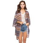 2018 Retail and Wholesale Hot Selling Printed Beach Blouse Woman Dress