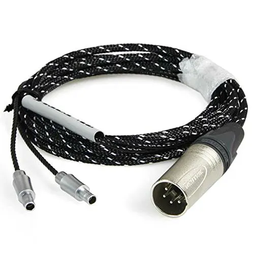 

ZY cable zy-055 hifi balanced version HD800 headphone upgrade wire male plug 4-Pin xlr cable
