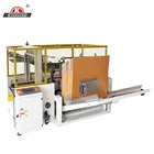 Automatic cardboard box carton case erector erecting forming machine