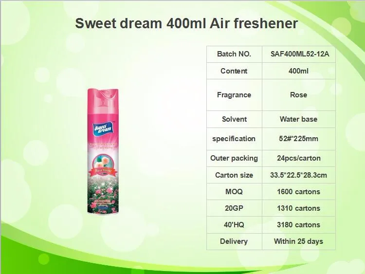 Sweet dream 400ml Air freshener A