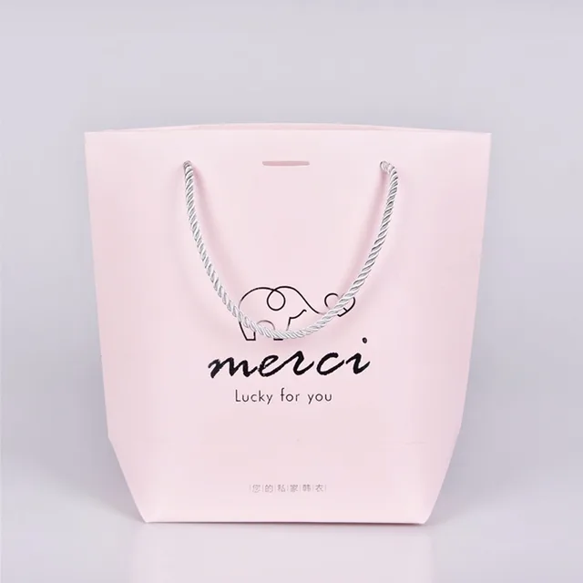custom printed hand gift luxury paper shopping bag factory price