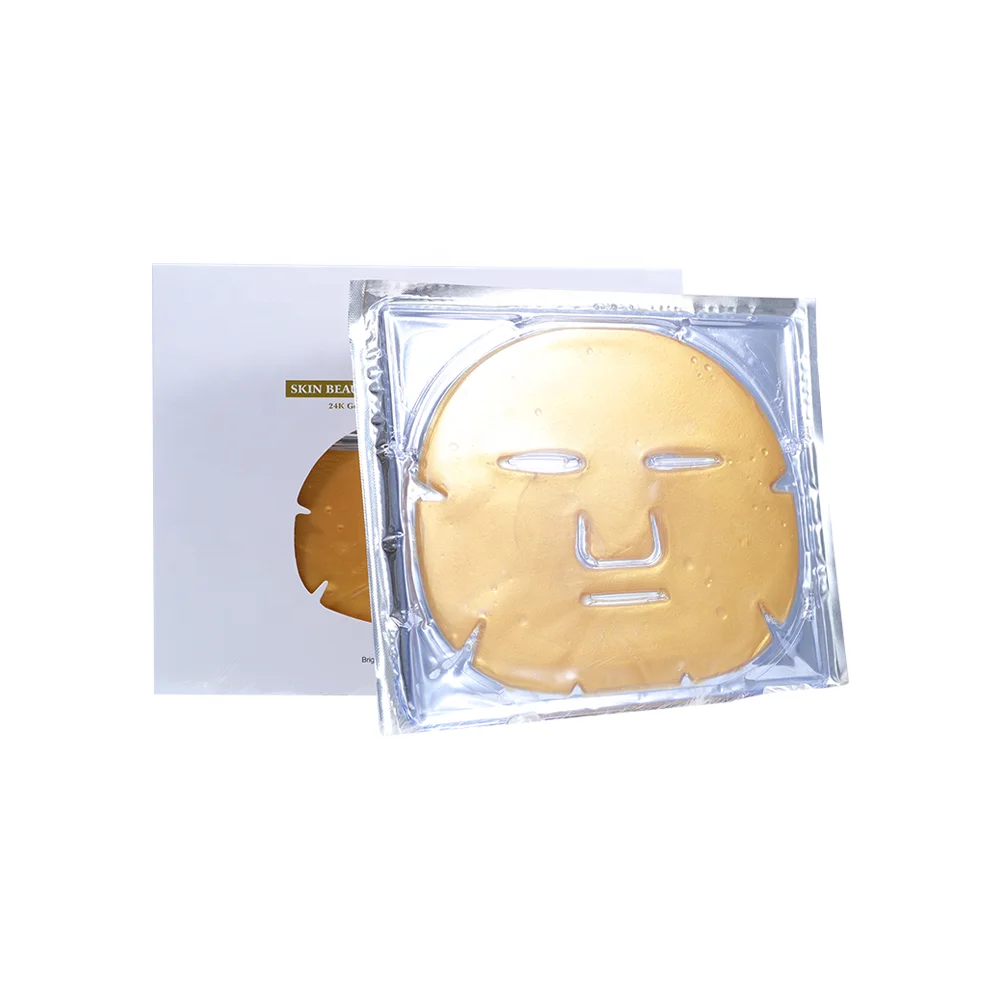 Private Label Beauty 24 K Gold Crystal Collagen Korean Face Mask 
Private Label Beauty 24 K Gold Crystal Collagen Korean Face Mask
