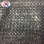 vinyl black aluminum sun shade net for garden