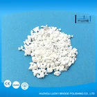 Surface polishing and deburring ceramic stone media and white fused alumina material