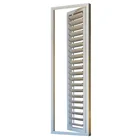 High Quality Australian Standard Aluminium Glass Shutter Window For Good Sight View