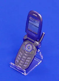 plastic cell phone display rack
