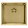Light gold kitchen sink,Gold sink stainless steel,Single bowl undermount gold sink